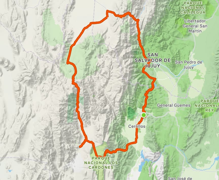 Recorrido Strava Ultrabike