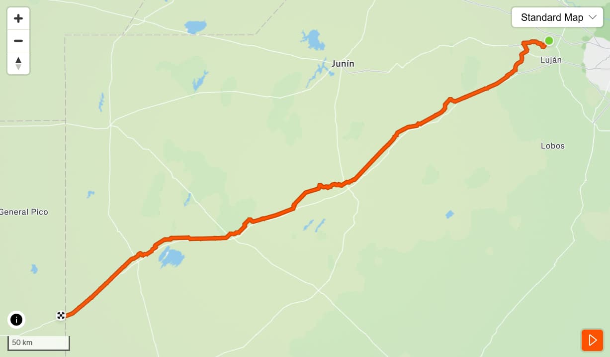 Recorrido Strava Ultrabike
