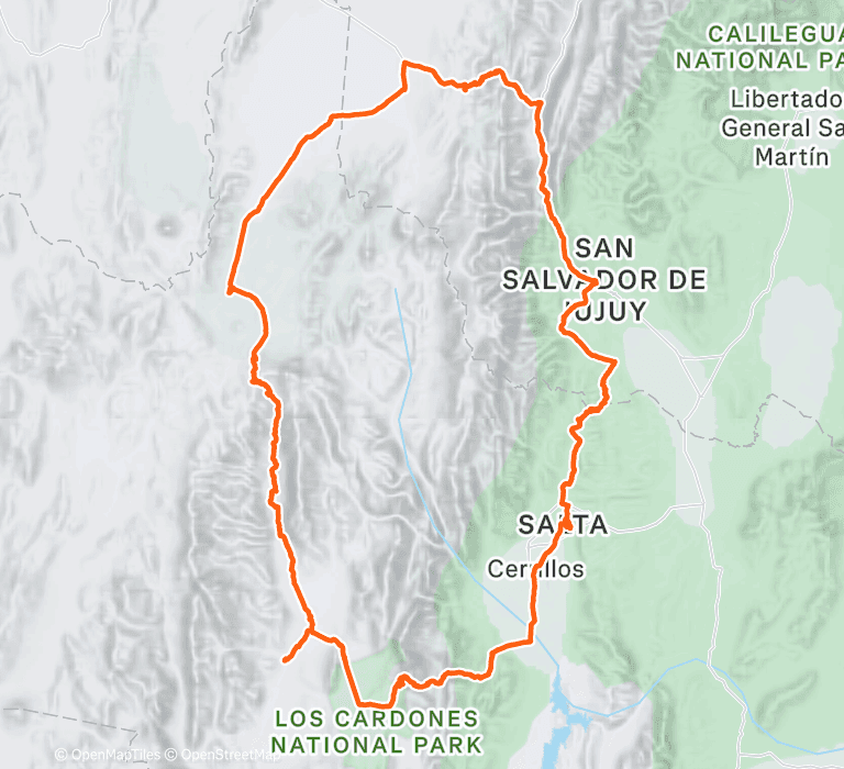 Recorrido Strava Ultrabike